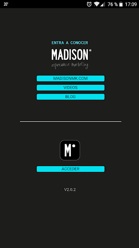 Android application MADISON APP screenshort