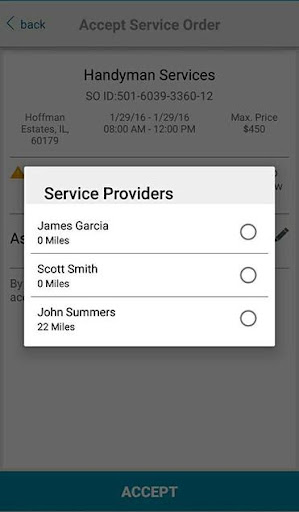 ServiceLive Pro Screen 3