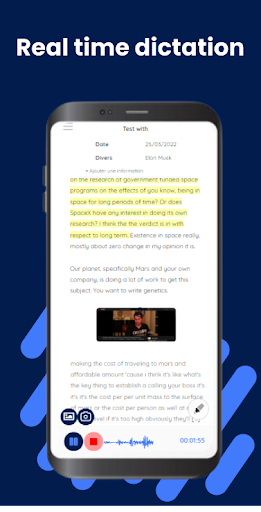 Noota — Live Transcription Screen 2