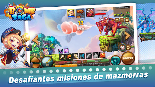 Bomb Saga: Batallas Explosivas Captura de Pantalla del Juego Android 6