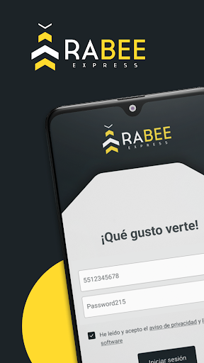 Android application RABEE Socios screenshort