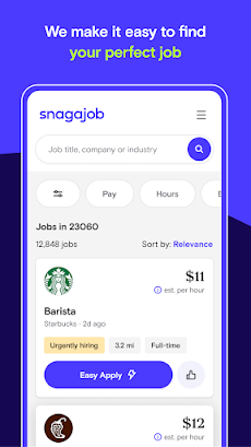 Snagajob - Jobs Hiring Nowのおすすめ画像1