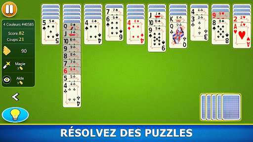 Spider Solitaire Jeu de Cartes screenshot 4