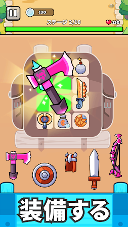 Game screenshot Backpack Viking - Merge hack