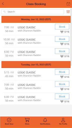 Logic Cardio & Cycling Screen 2