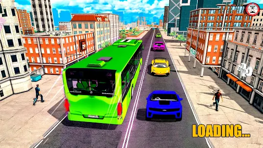 City Bus Driving Coach Sim 3D