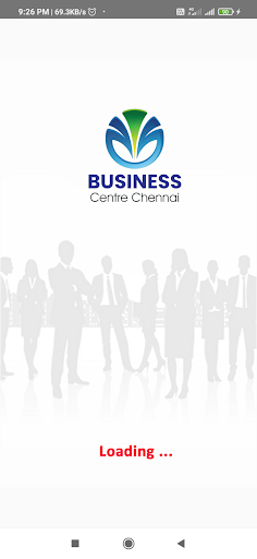 Android application Business Centre Chennai screenshort