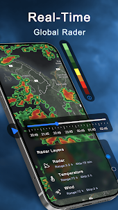 天気予報 - 台風警報、ライブレーダー、ウィジェット