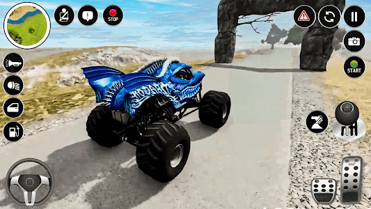 Real Monster Truck Game 3D Unknown