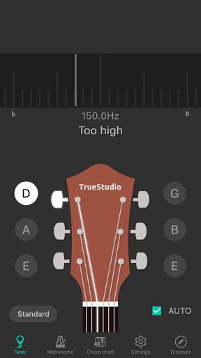 Guitar Tuner Screen 2