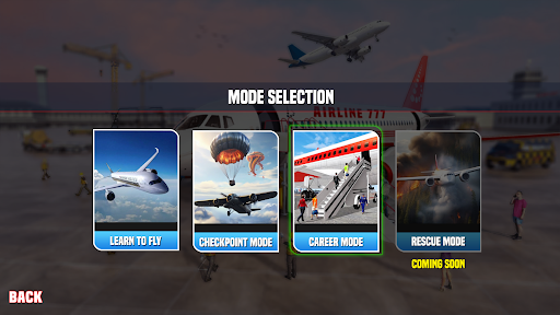Airplane Flight Sim 3D Games screenshot