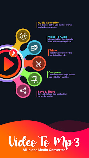 Android application Video to Mp3 Converter screenshort