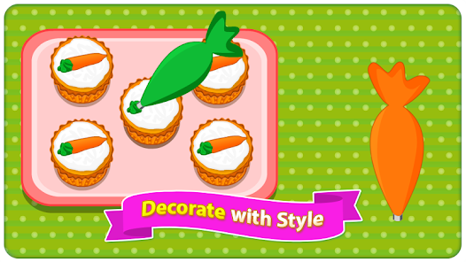 Baking Carrot Cupcakes - Cokin – Apps no Google Play