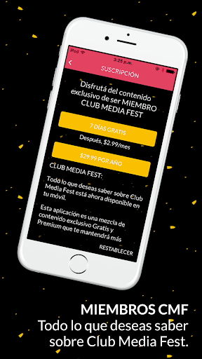 Club Media Fest Screenshot 3 - AppWisp.com