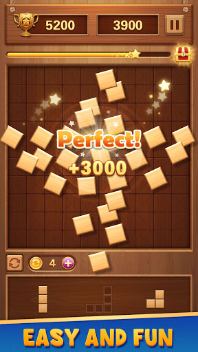 Wood Block Puzzle - Free Classic Brain Puzzle Game apkpoly screenshots 3