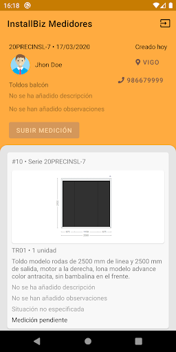 Installbiz Medidores Screen 3