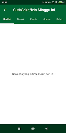 Absensi UNITAS Padang