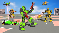 Grand Flying Robot Car Game 3Dのおすすめ画像5