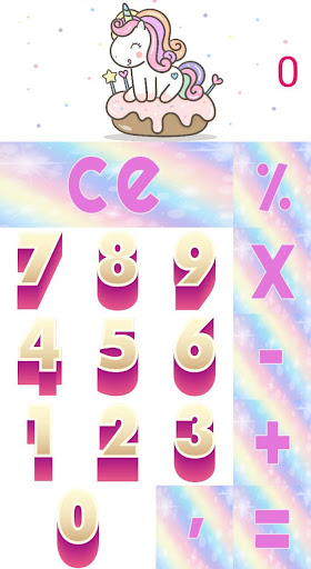 Calculadora Unicornio Screen 2