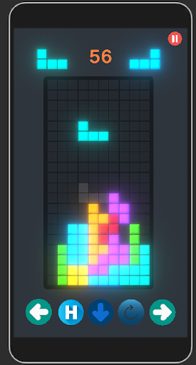 Glowing Blocks Screen 2