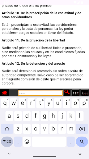 Constitución Nacional Paraguay Screen 3