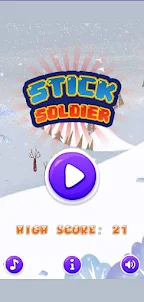 Winter Stick Soldier