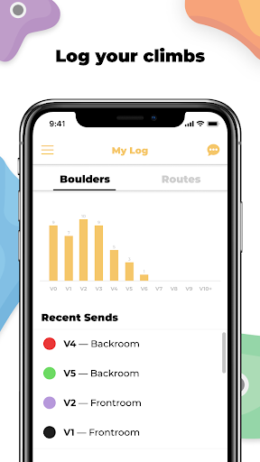 Android application ClimbTime: Climber Community🧗 screenshort