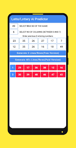 Lotto/Lottery (AI) Predictor