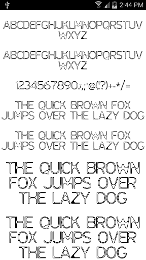 Fonts Message Maker Screen 3