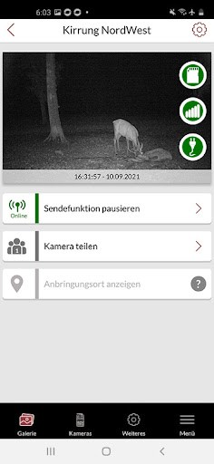 Android application SECACAM screenshort