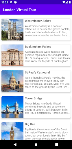 App preview