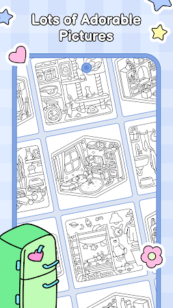 Game screenshot Cozy Home: Comfy Coloring Book hack