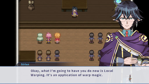 Screenshot of RPG Astrune Academy