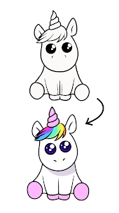 How to Draw easy Unicorn