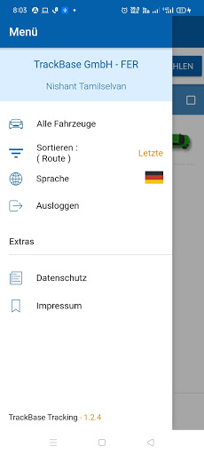 TrackBase Tracking Screen 2