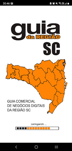 Android application GUIA DA REGIÃO SC screenshort