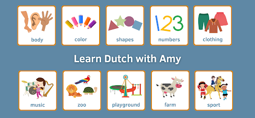 Screenshot of Learn Dutch With Amy for Kids
