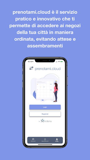 Android application prenotami.cloud screenshort