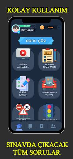Android application Gold Ehliyet Premium screenshort