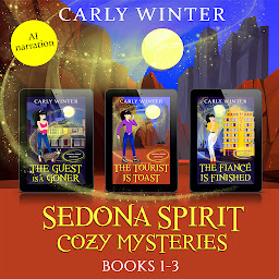 Imagem do ícone Sedona Spirit Cozy Mysteries: Books 1-3: Humorous Paranormal Cozy Mysteries