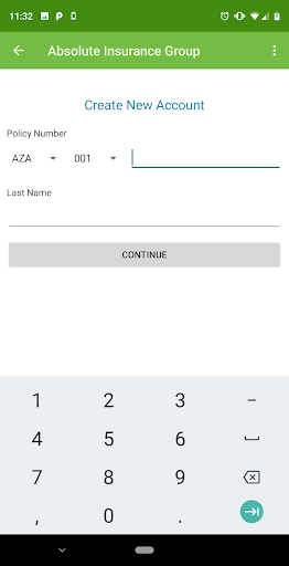 Absolute Insurance Group Screen 2
