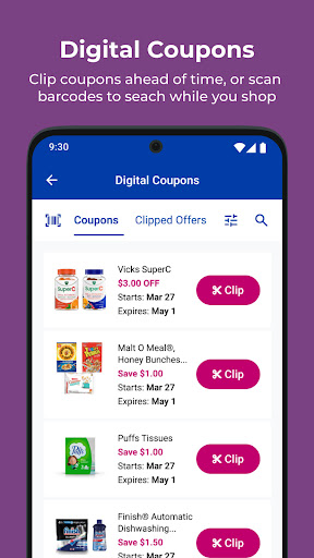 Screenshot of Rite Aid Pharmacy
