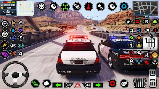 police car chase Games