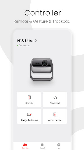Android application JMGO screenshort