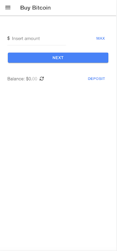 Bitaroo Express - Buy Bitcoin Screen 2