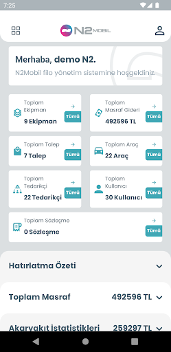 WeTrack Fleet Screen 2
