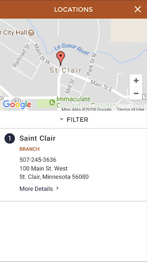 Saint Clair State Bank Screen 3