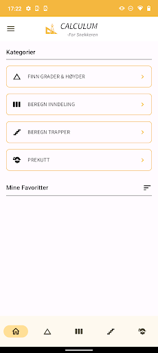 Android application Calculum screenshort