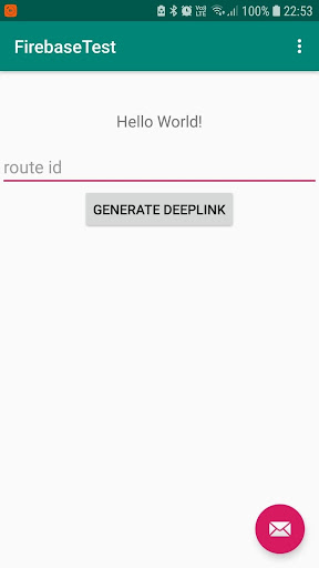 FirebaseTest Screenshot 1 - AppWisp.com