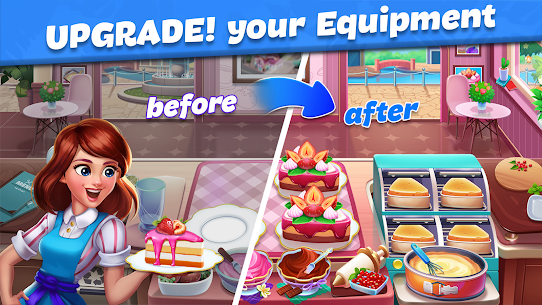 Food Voyage Fun Cooking Games v1.3.1 Mod Apk (Unlimited Money/Gems) Free For Android 4